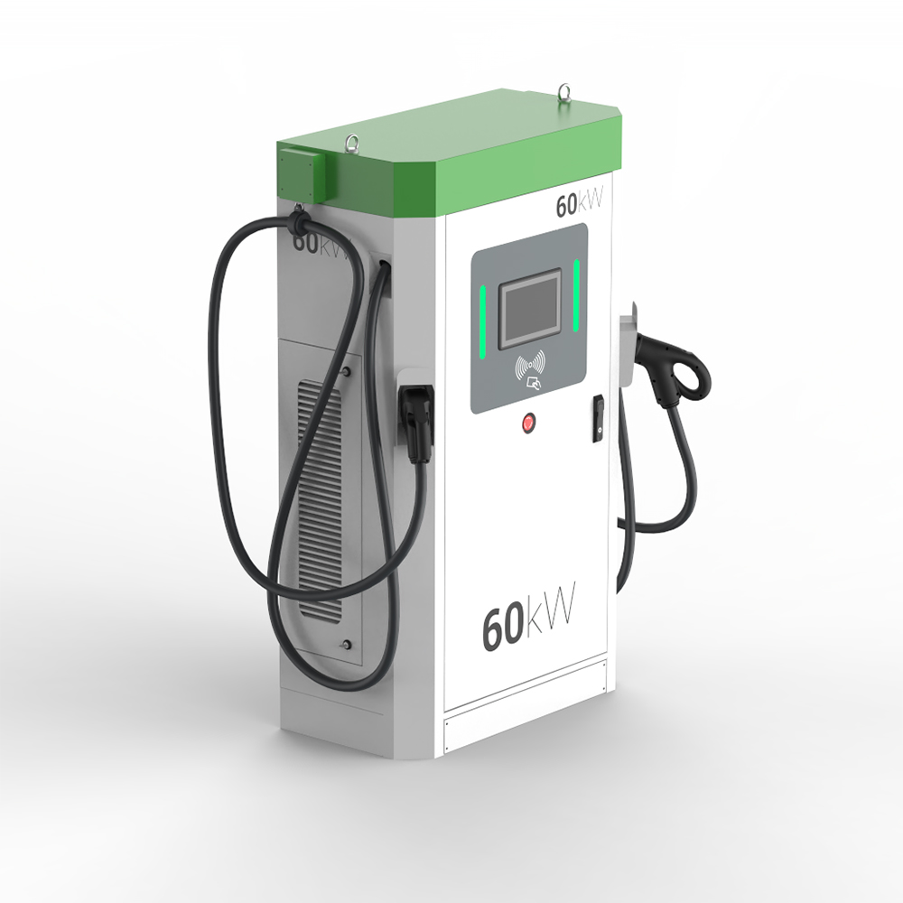 60kw dc charging station side view