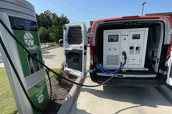 Mobile EV Charging System Case in the USA
