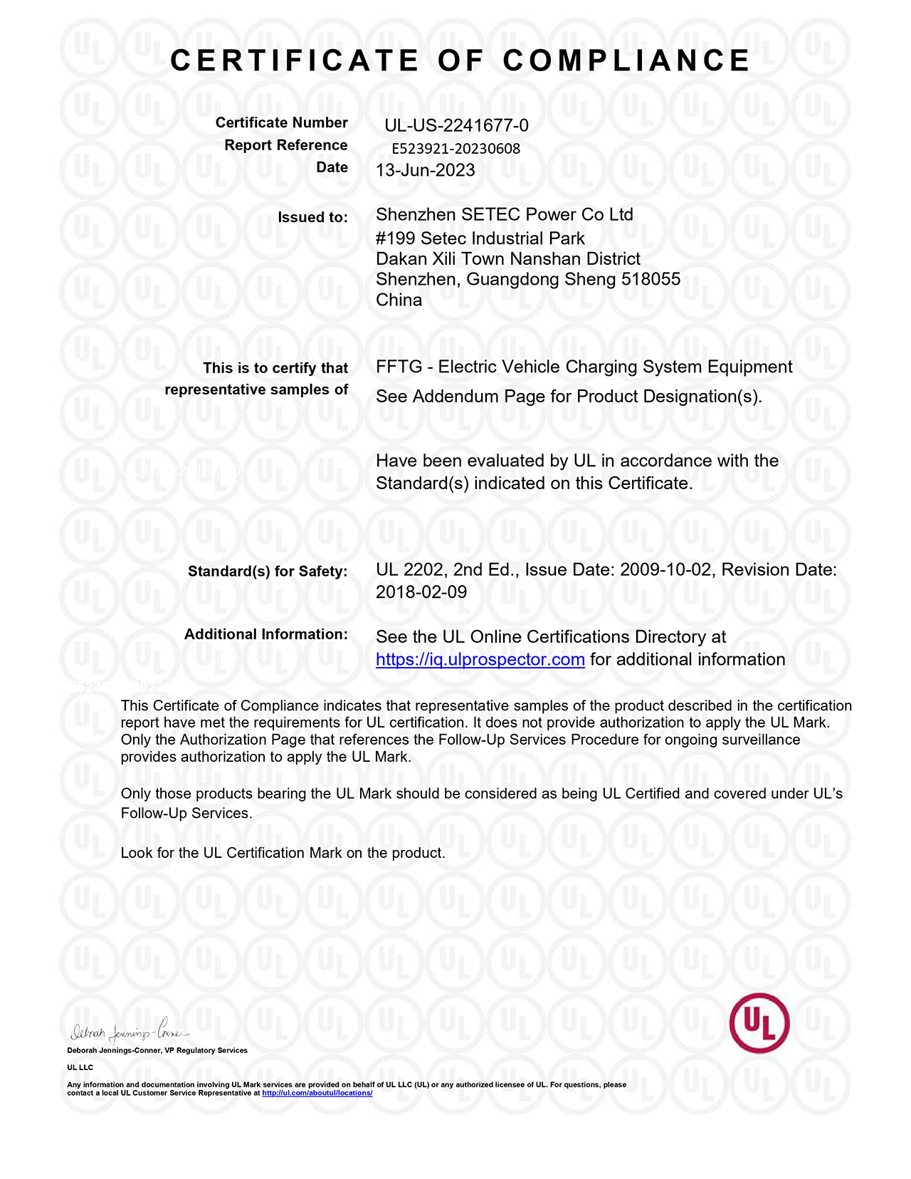 SETEC POWER UL Certificate-1